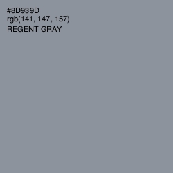 #8D939D - Regent Gray Color Image